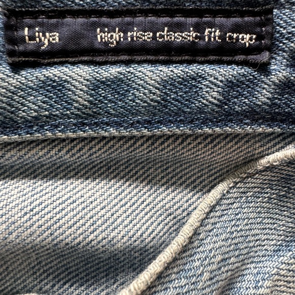 citizen liya high rise classic fit crop size 24 - Picture 7 of 8